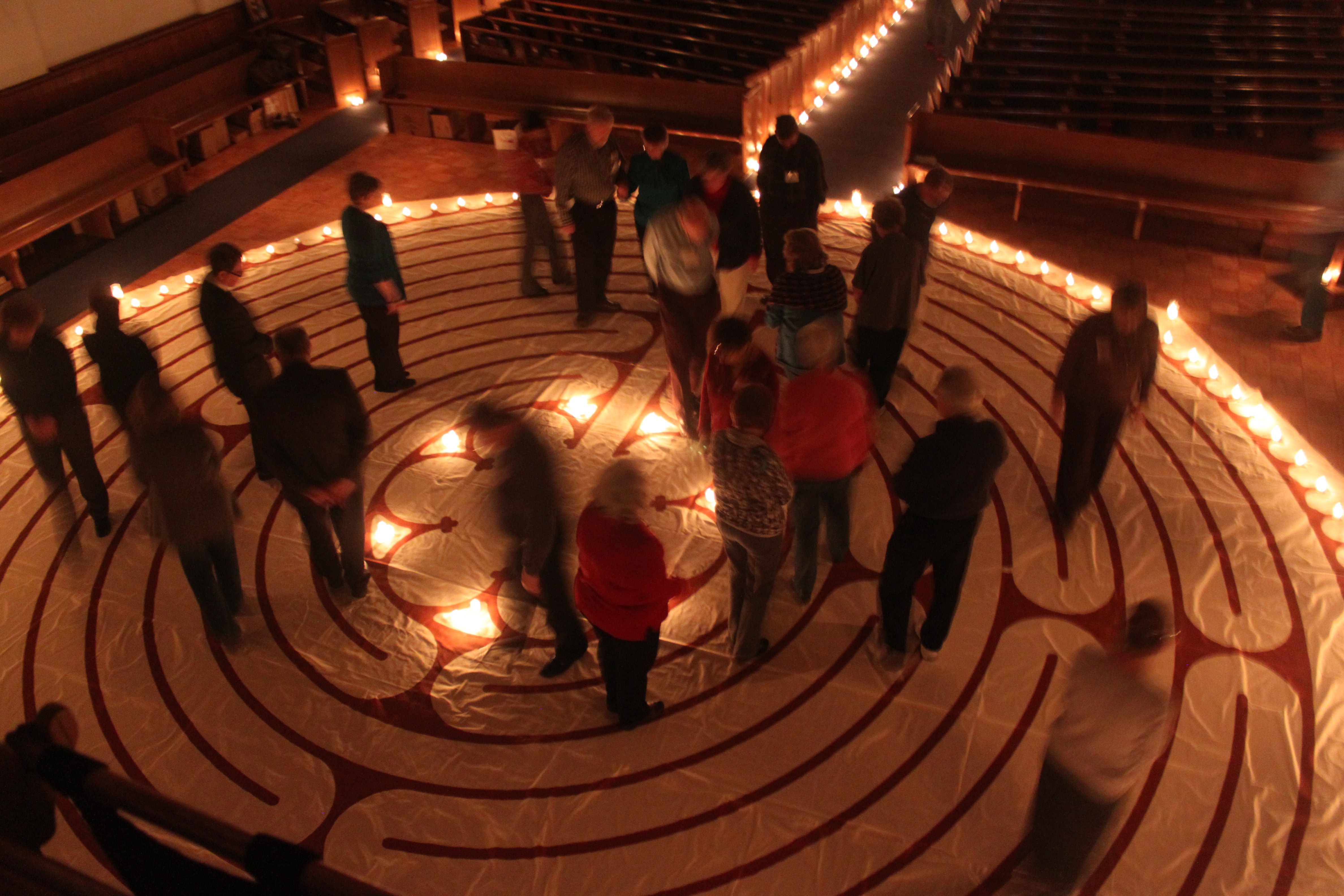 Lenten Retreat_Labyrinth walk